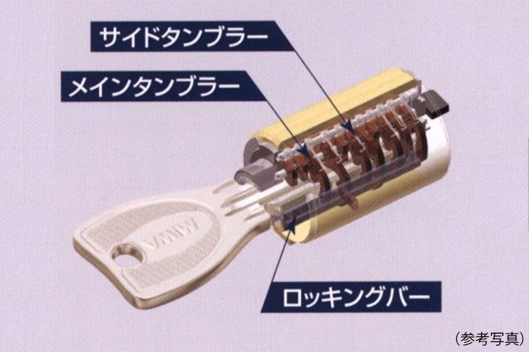 シティタワー国分寺ザ・ツインのプログレッシブシリンダーキー
